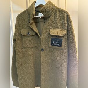 Winter sherpa maxi jacket by Rebel